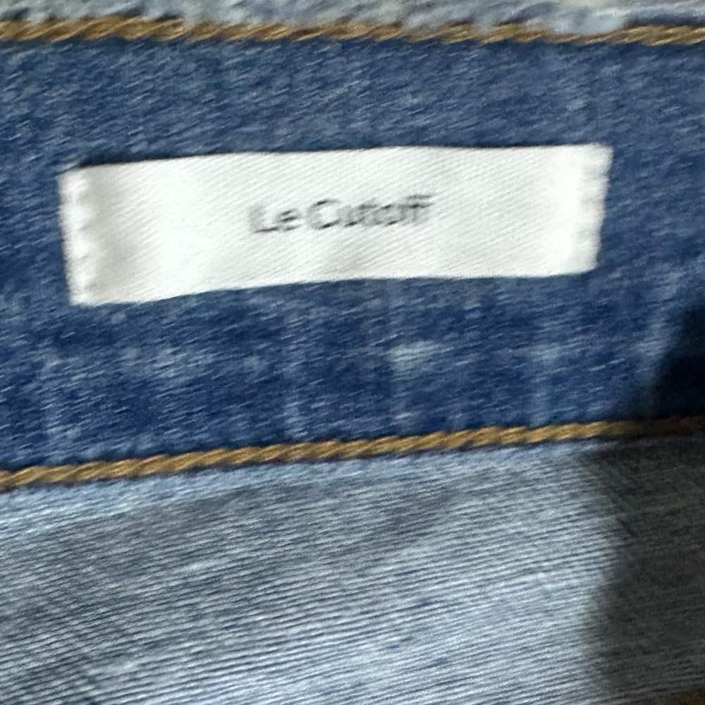 FRAME Le Cut Off Denim Shorts Size 34 - NWT - Picture 5 of 7